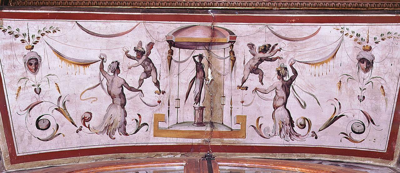 motivi decorativi a grottesche (dipinto) di Marchetti Marco detto Marco da Faenza (sec. XVI)