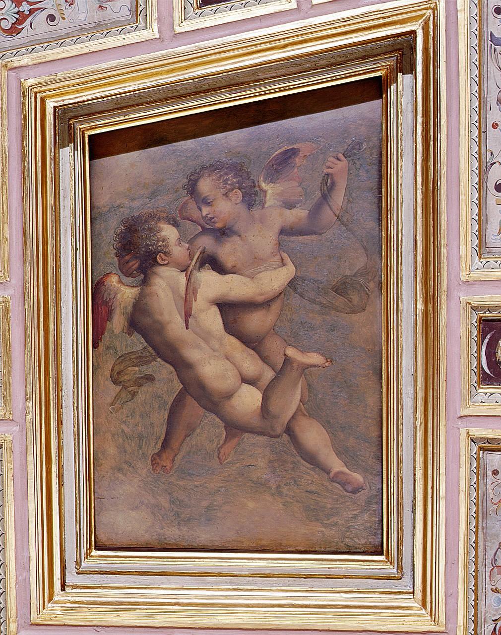 putti alati (dipinto) di Vasari Giorgio (sec. XVI)