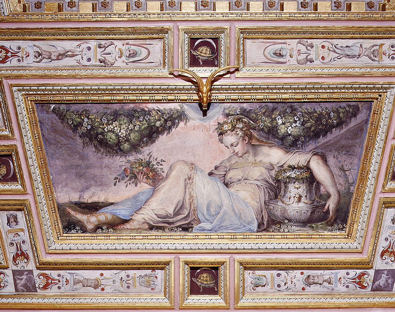 Primavera (dipinto) di Gherardi Cristofano detto Doceno (sec. XVI)