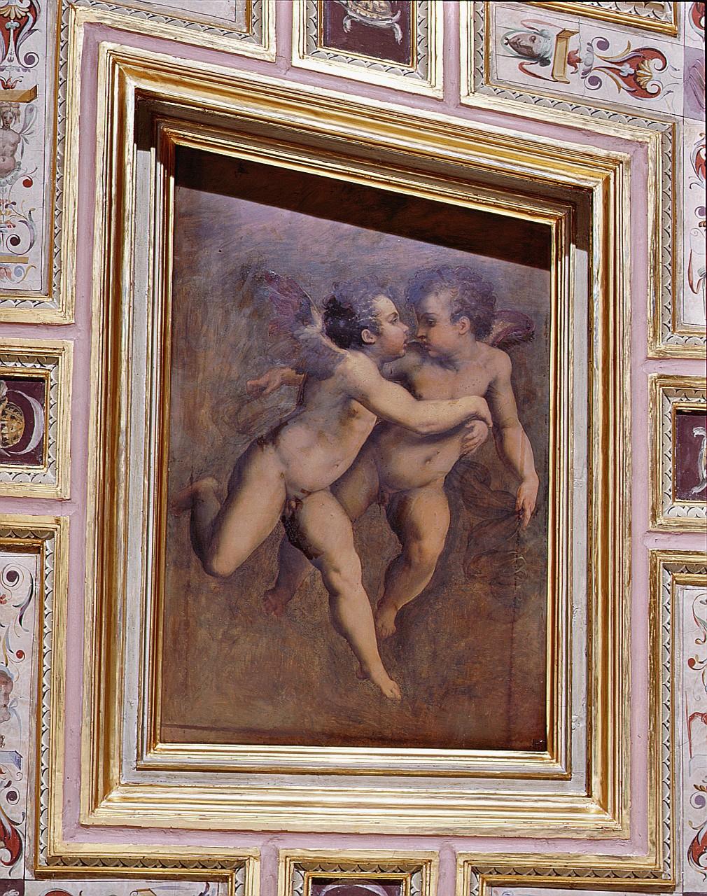 putti alati (dipinto) di Vasari Giorgio (e aiuti) (sec. XVI)