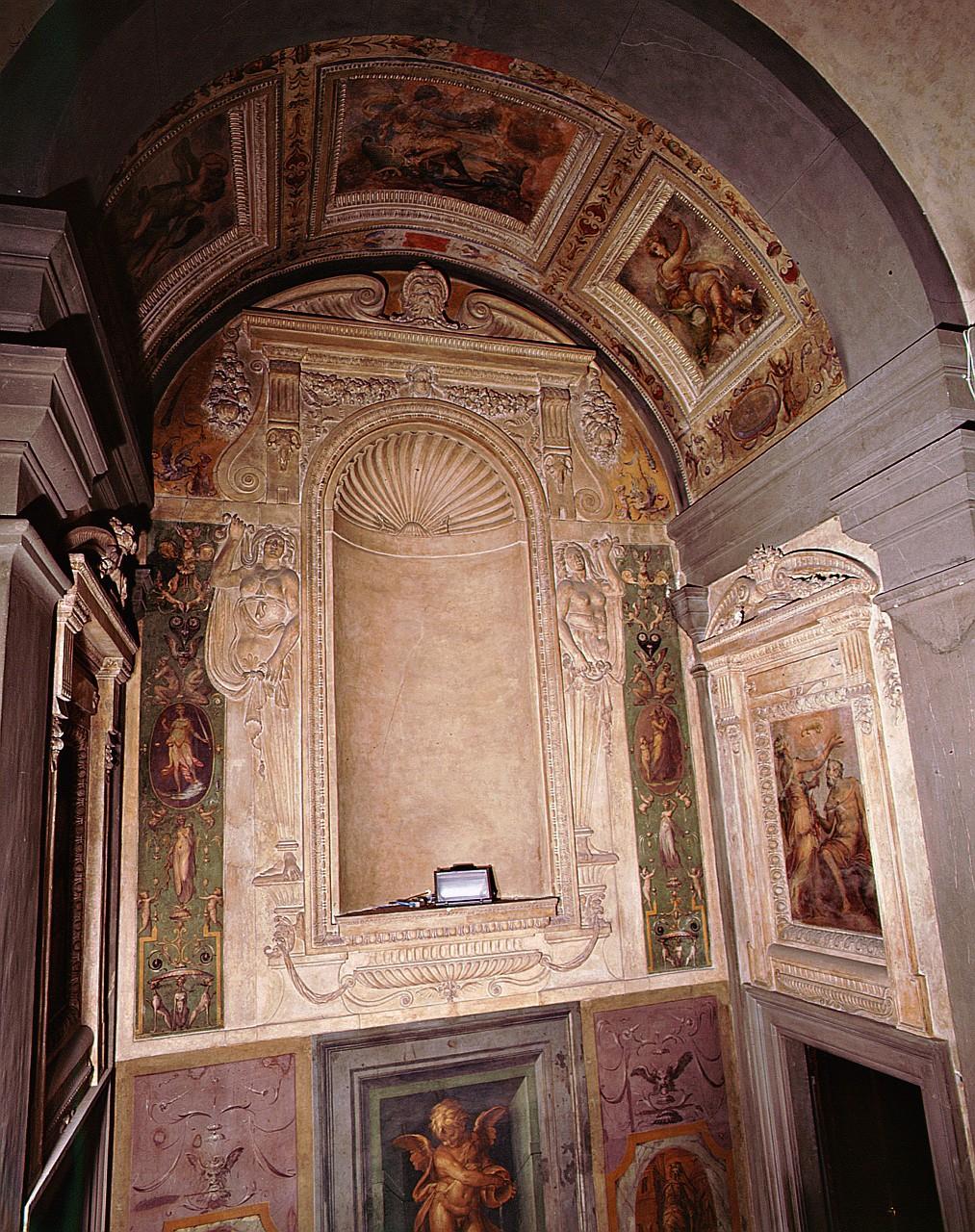 amori di Giove (dipinto, ciclo) di Vasari Giorgio, Gherardi Cristofano detto Doceno, Marchetti Marco detto Marco da Faenza (sec. XVI)