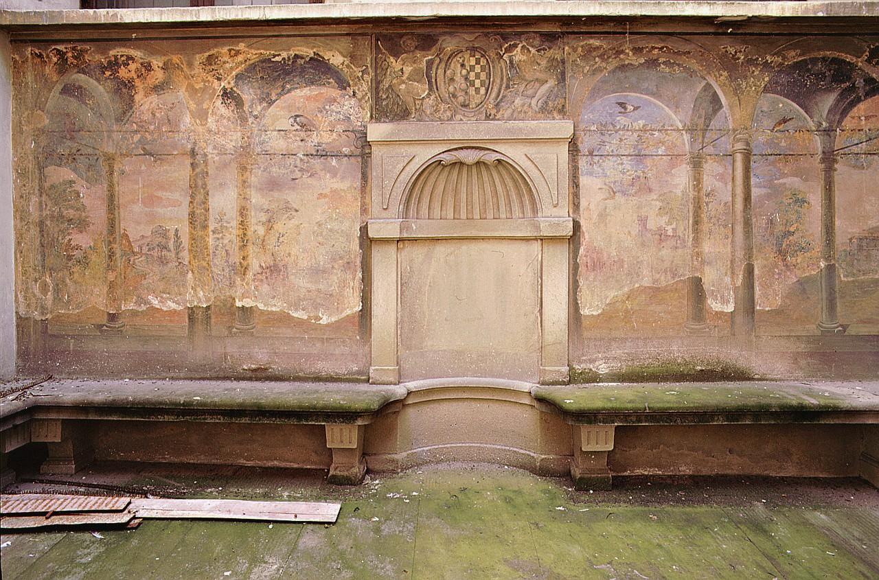 sedile di Vasari Giorgio, Mechini Francesco detto Covato (sec. XVI)
