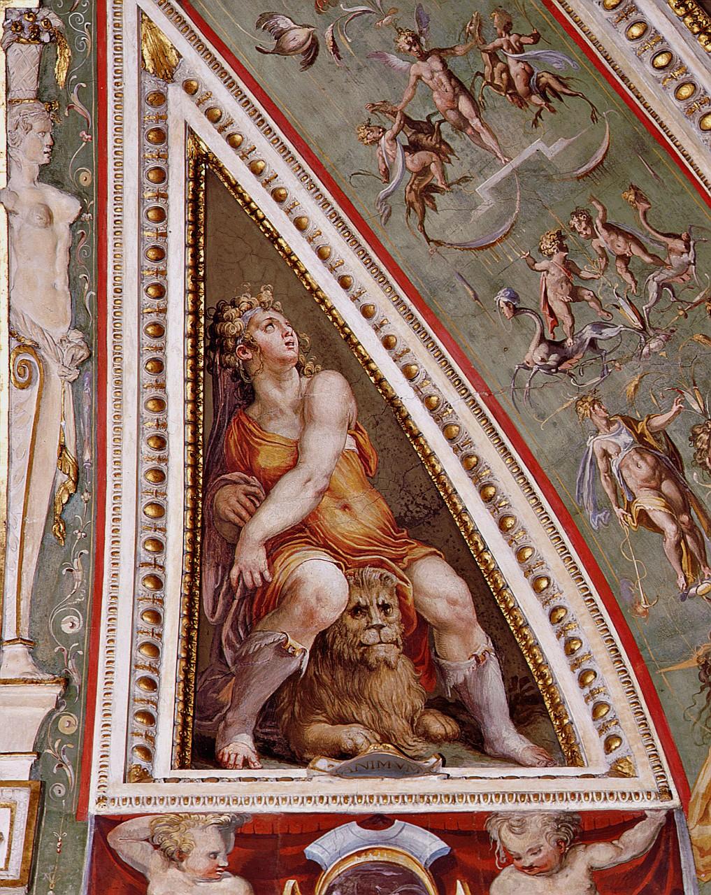 allegoria dell'animosità (dipinto) di Vasari Giorgio (sec. XVI)