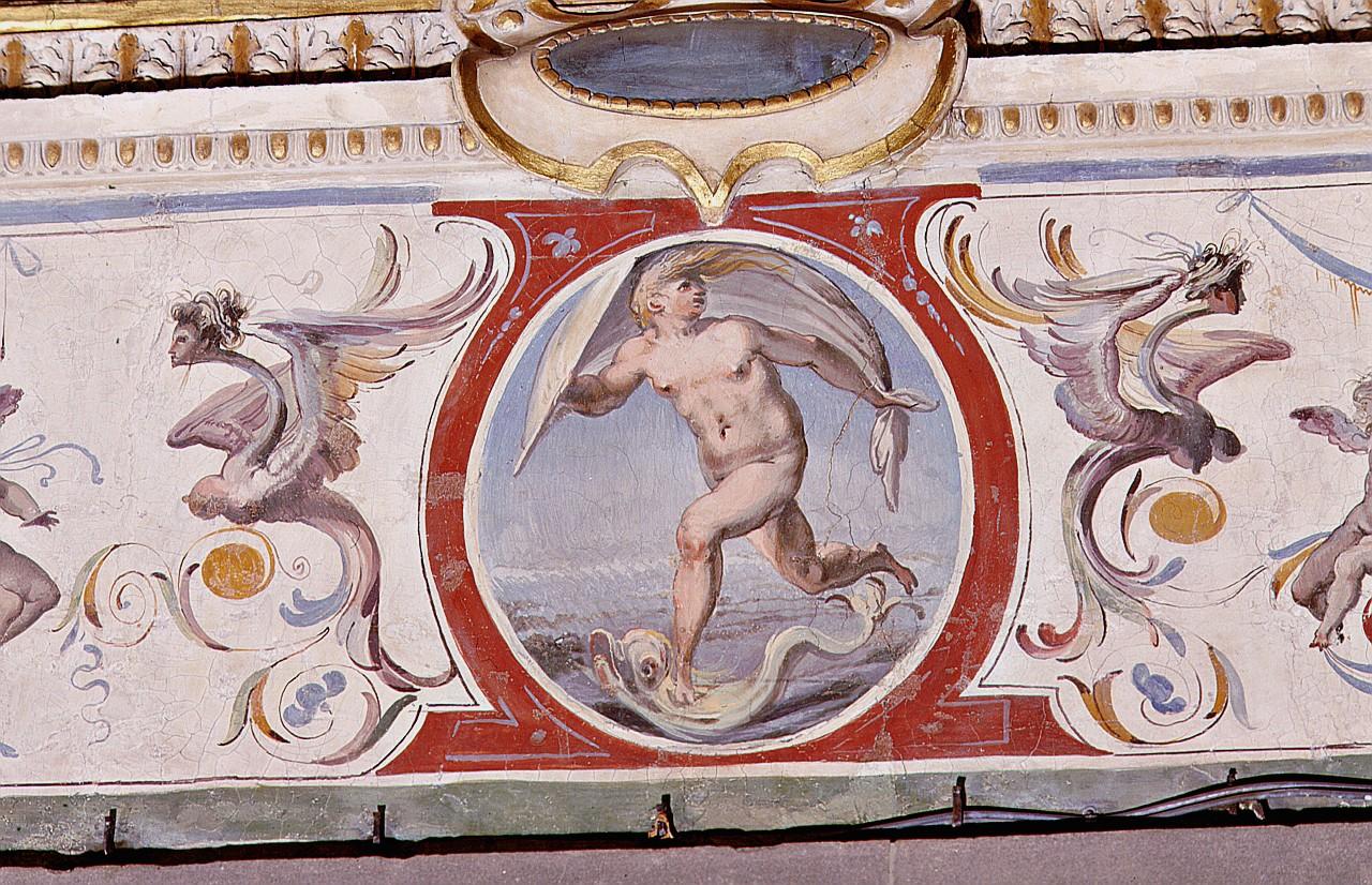 allegoria della Fortuna (dipinto) di Vasari Giorgio, Marchetti Marco detto Marco da Faenza (sec. XVI)