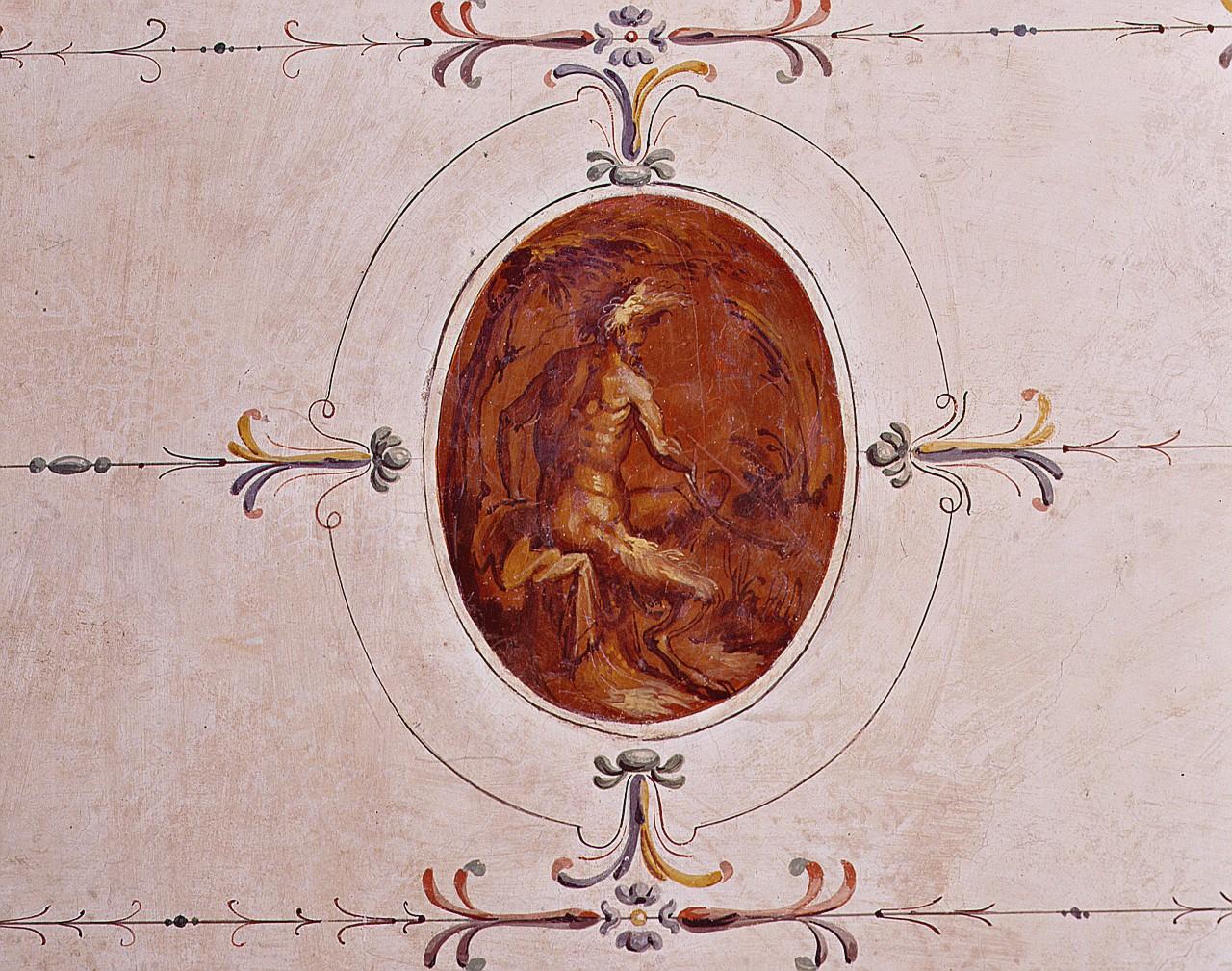 satiro musicante (dipinto) di Vasari Giorgio, Marchetti Marco detto Marco da Faenza (sec. XVI)
