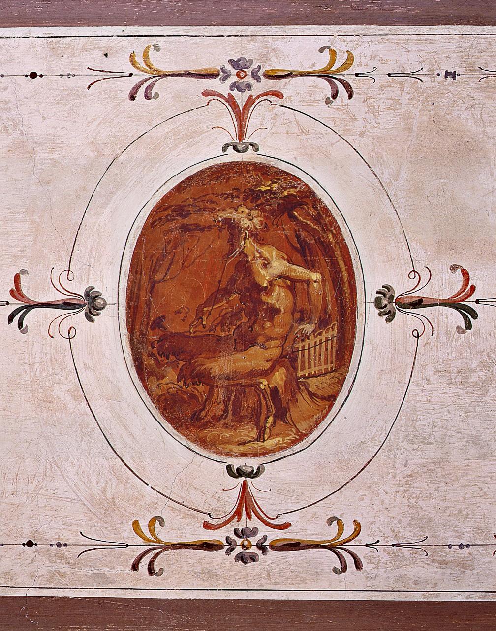 satiro musicante (dipinto) di Vasari Giorgio, Marchetti Marco detto Marco da Faenza (sec. XVI)