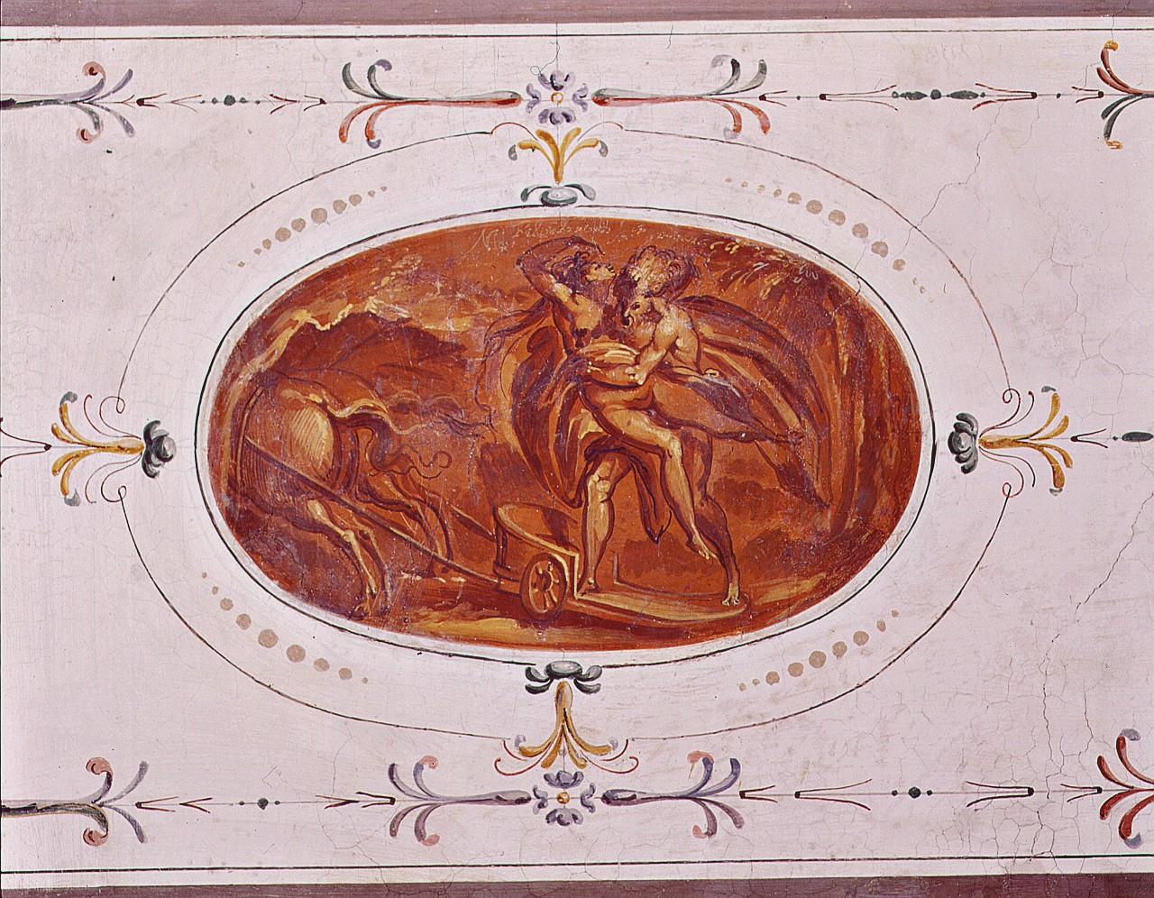 ratto di Proserpina (dipinto) di Vasari Giorgio, Marchetti Marco detto Marco da Faenza (sec. XVI)