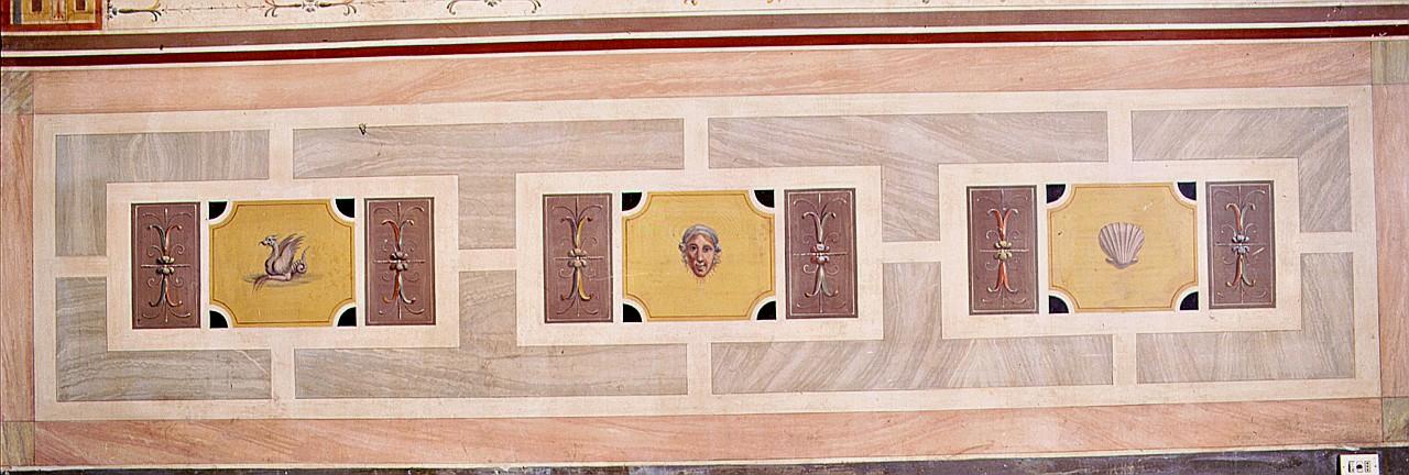 motivo decorativo a finto marmo (dipinto) di Vasari Giorgio, Marchetti Marco detto Marco da Faenza (e aiuti) - ambito fiorentino (seconda metà sec. XVI, sec. XIX)
