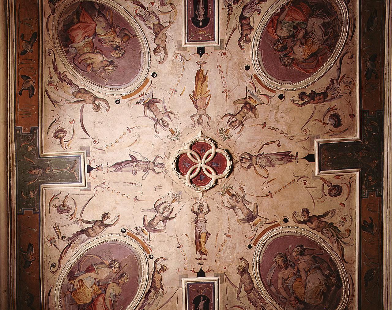 Muse (dipinto, ciclo) di Vasari Giorgio, Marchetti Marco detto Marco da Faenza (sec. XVI)