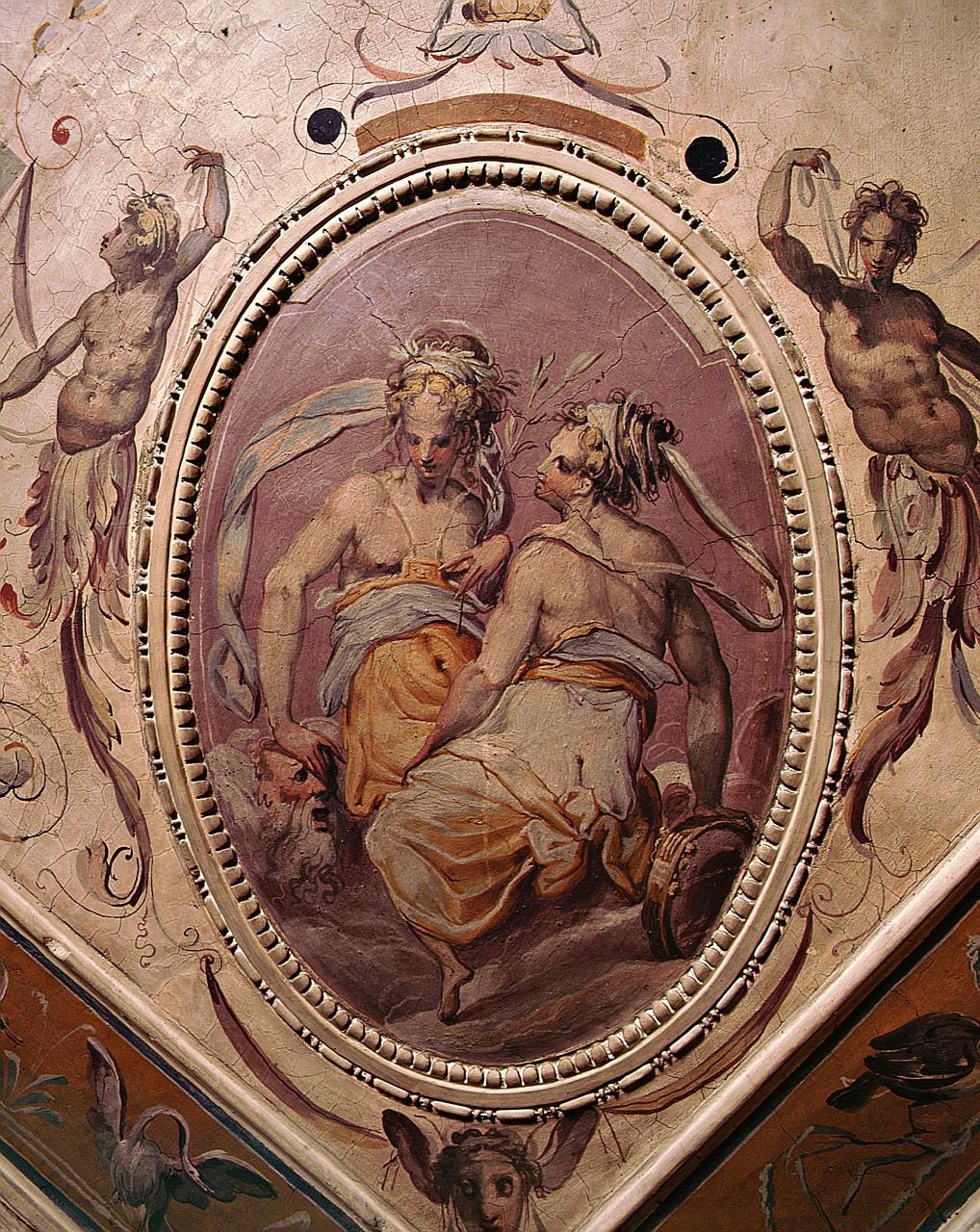 Muse (dipinto) di Marchetti Marco detto Marco da Faenza (sec. XVI)