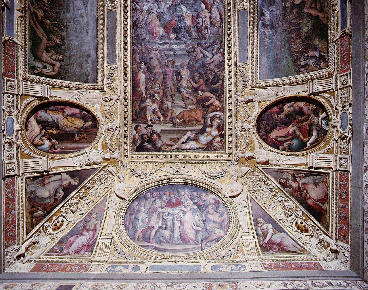 motivo decorativo (dipinto) di Boscoli Giovanni detto Nanni da Montepulciano, Mariotto di Francesco Mettidoro (sec. XVI)