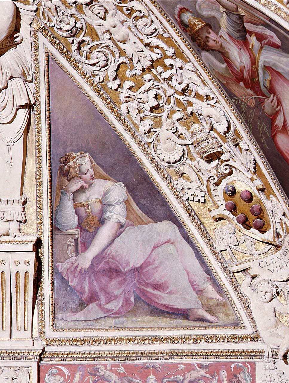 allegoria della Sicurezza (dipinto) di Vasari Giorgio (sec. XVI)
