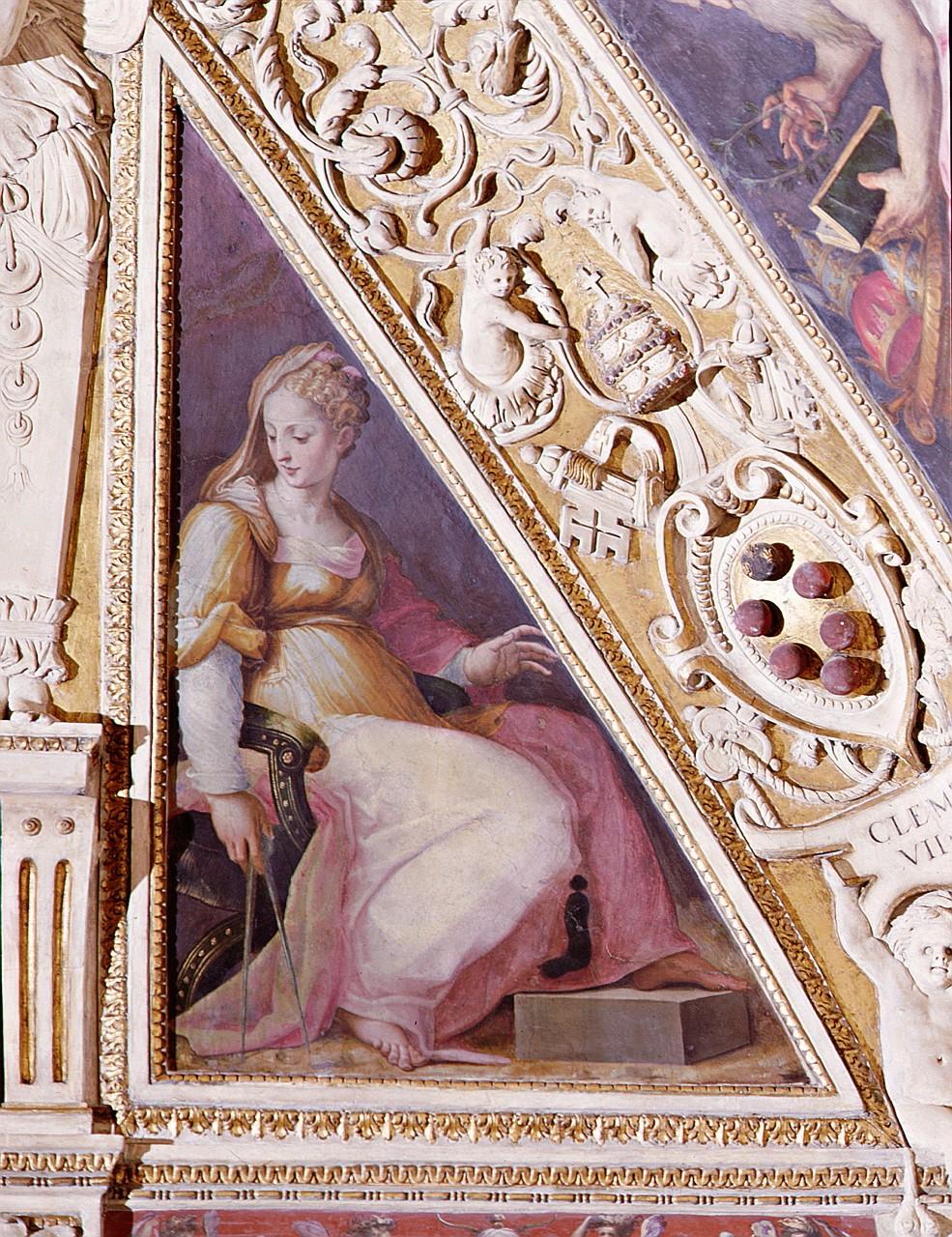 allegoria della costanza (dipinto) di Vasari Giorgio (sec. XVI)