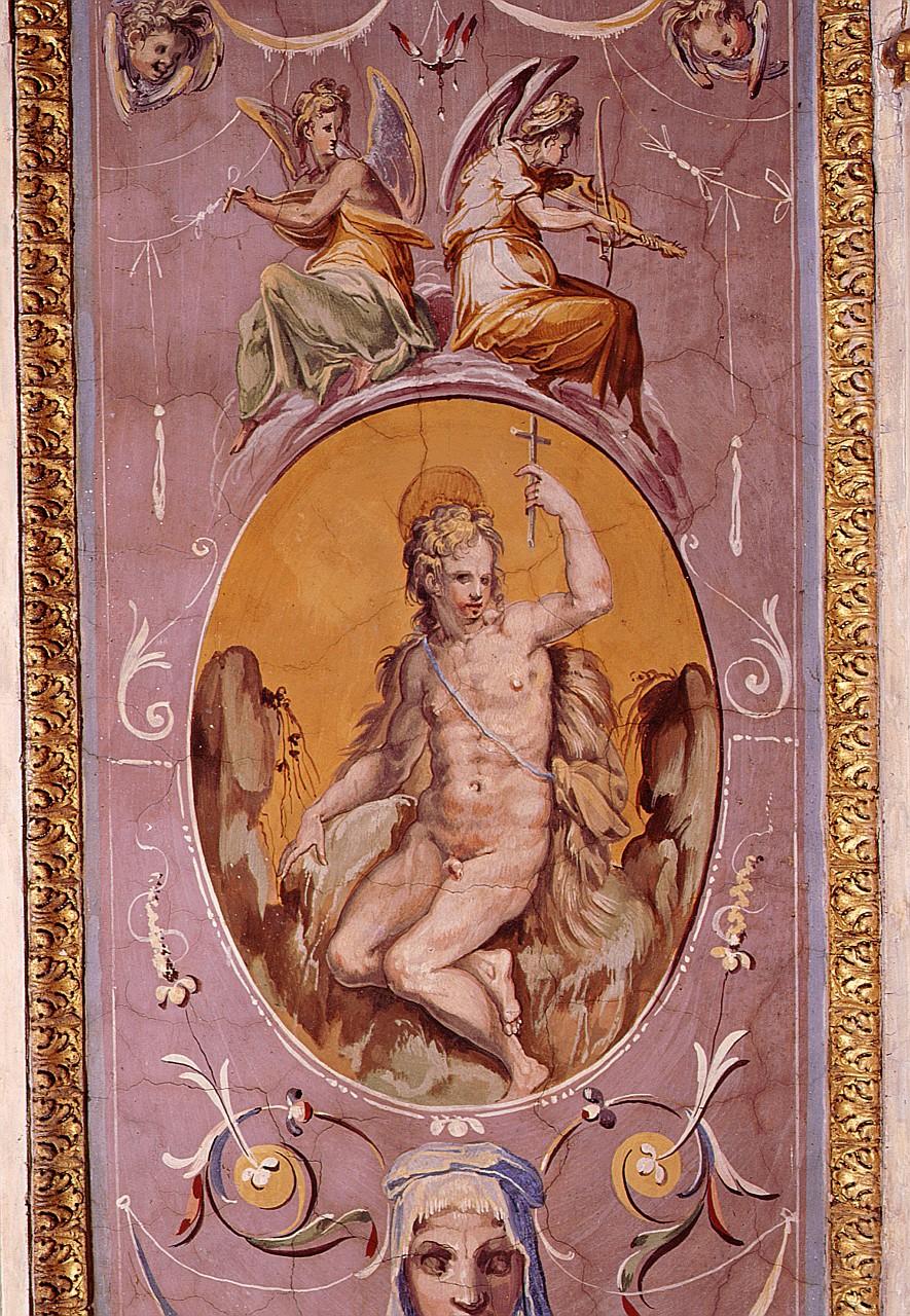San Giovanni Battista (dipinto) di Marchetti Marco detto Marco da Faenza (sec. XVI)