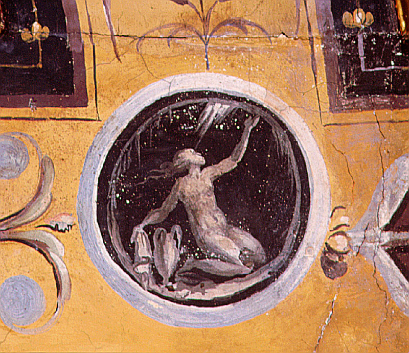 figura allegorica femminile (dipinto) di Marchetti Marco detto Marco da Faenza (sec. XVI)