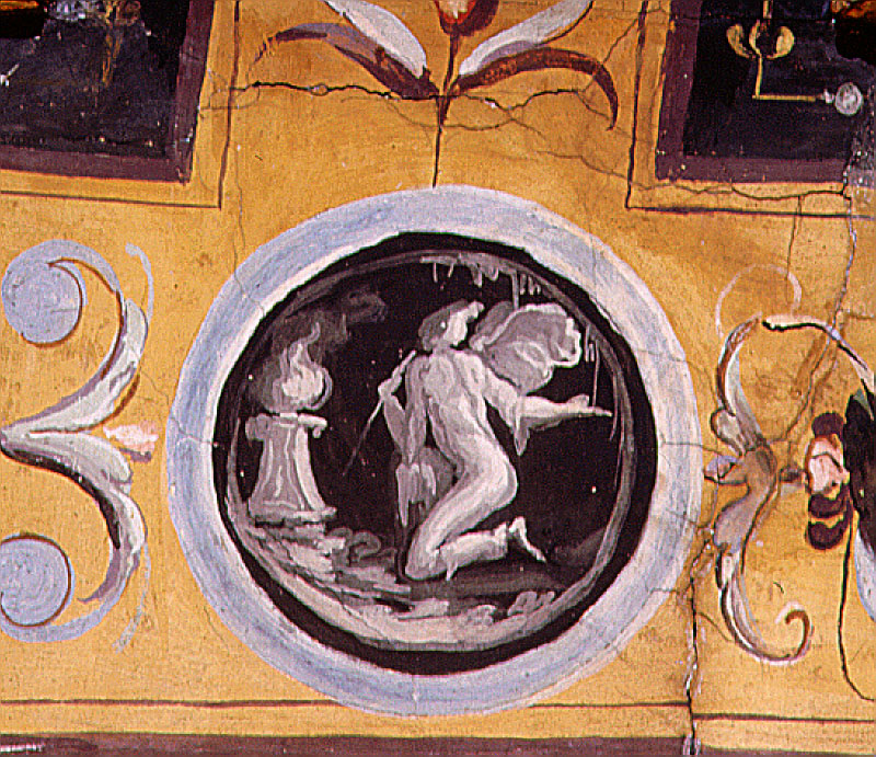 sacrificio pagano (dipinto) di Marchetti Marco detto Marco da Faenza (sec. XVI)