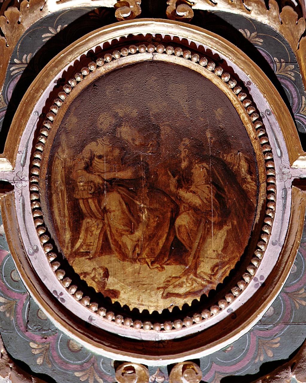 arrivo di Assuero (dipinto) di Vasari Giorgio, Van der Straet Jan detto Giovanni Stradano (sec. XVI)