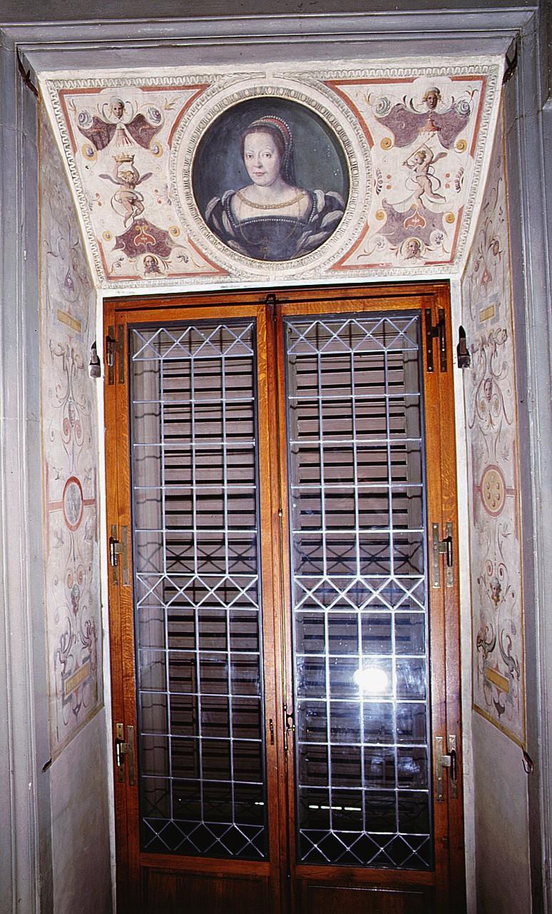 motivi decorativi a grottesche (dipinto) di Vasari Giorgio (e aiuti) (sec. XVI)