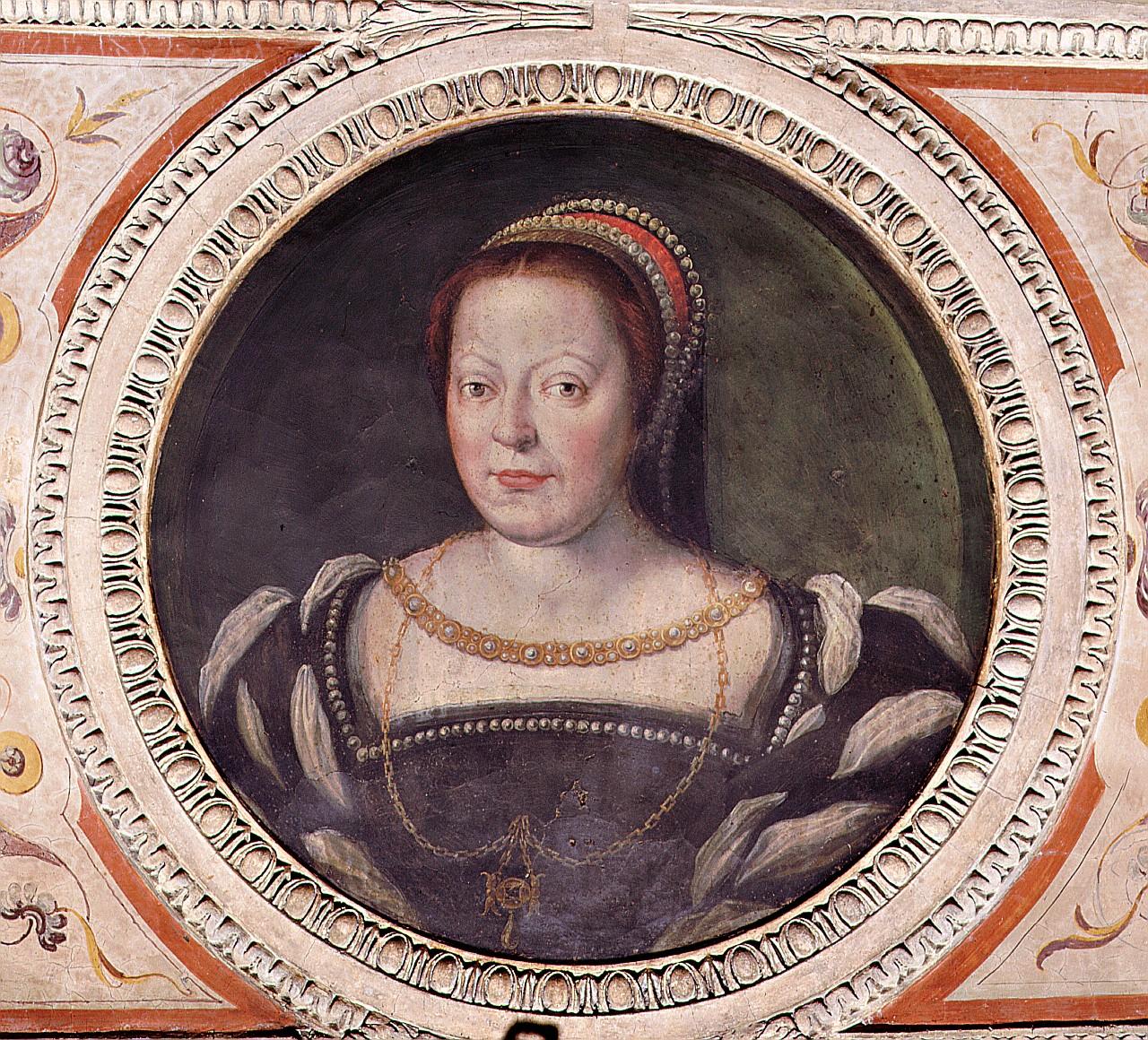 ritratto di Caterina de' Medici (dipinto) di Vasari Giorgio (sec. XVI)