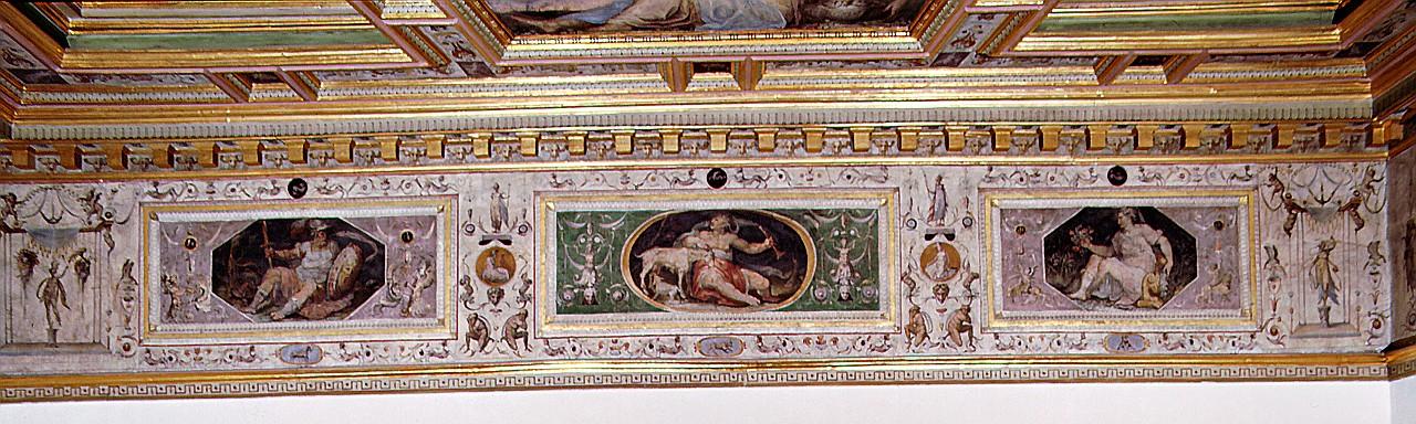 allegoria della primavera (dipinto) di Marchetti Marco detto Marco da Faenza (sec. XVI)