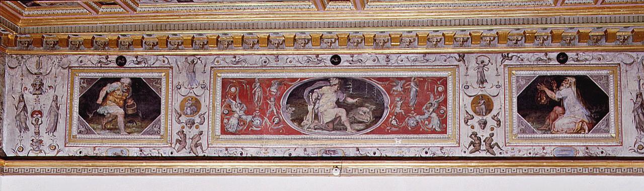 allegoria dell'inverno (dipinto) di Marchetti Marco detto Marco da Faenza (sec. XVI)