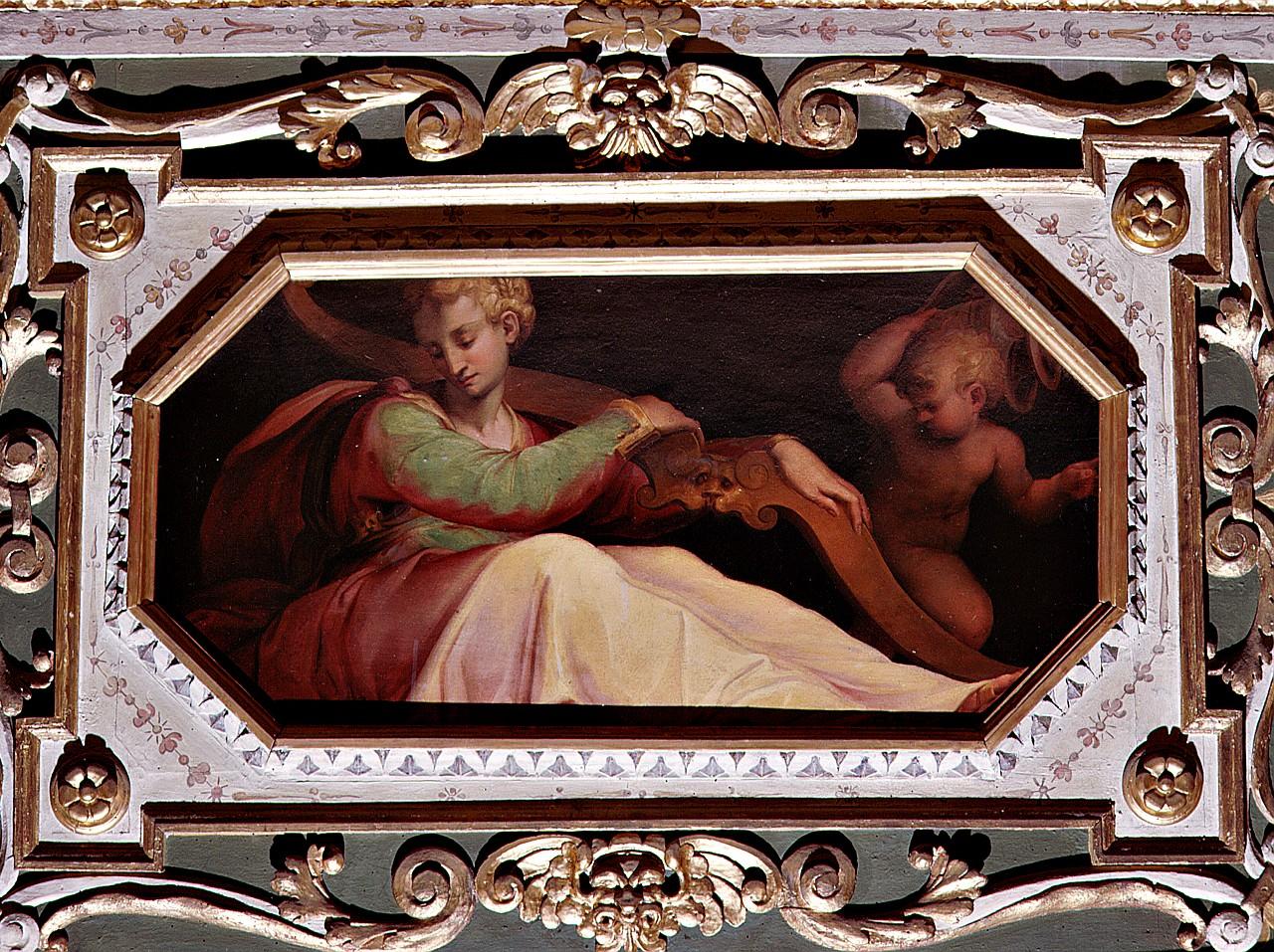 Obbedienza (dipinto) di Vasari Giorgio, Van der Straet Jan detto Giovanni Stradano (sec. XVI) 