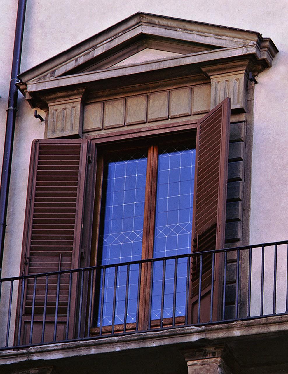 mostra di finestra, serie - bottega fiorentina (sec. XVI)