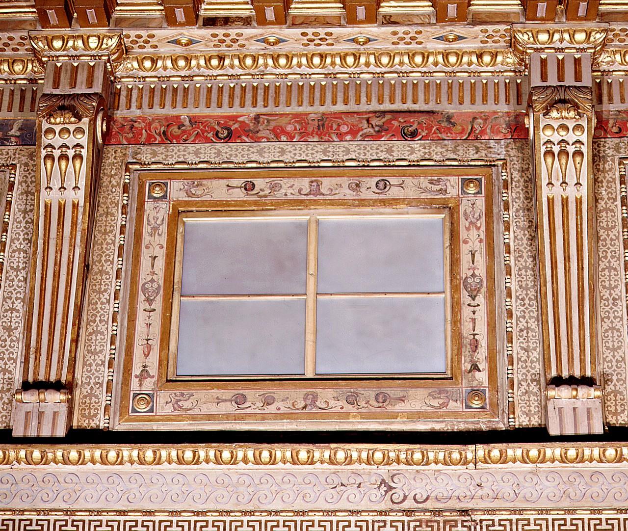 mostra di finestra, serie di Vasari Giorgio - bottega fiorentina (sec. XVI)