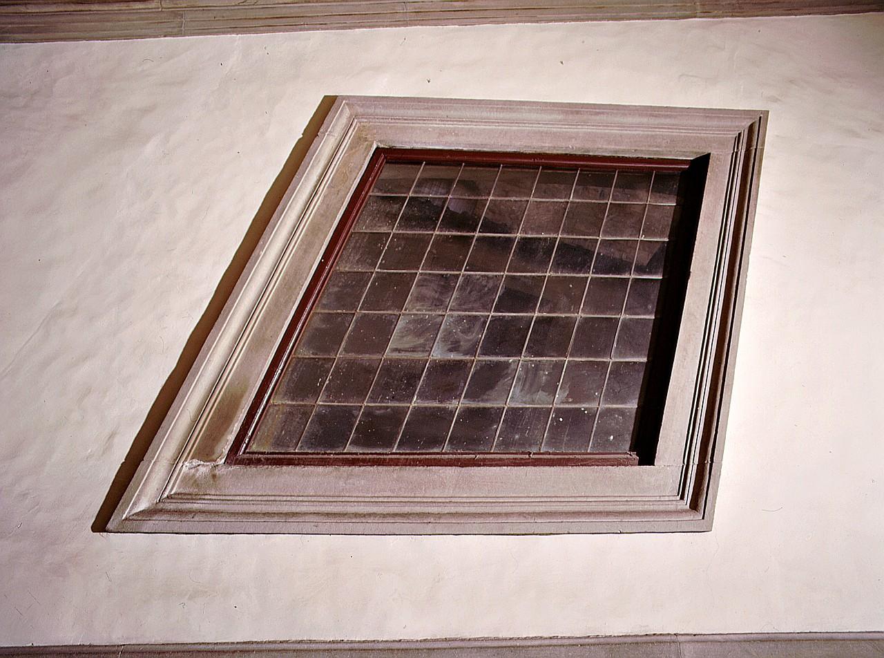 mostra di finestra, serie di Vasari Giorgio, Giusto di Andrea da Settignano (sec. XVI)