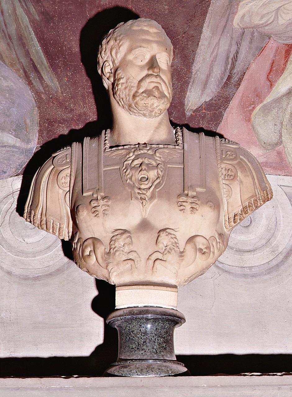 ritratto di Cosimo I de' Medici (busto) di Bandinelli Bartolomeo detto Baccio Bandinelli (scuola) (sec. XVI)