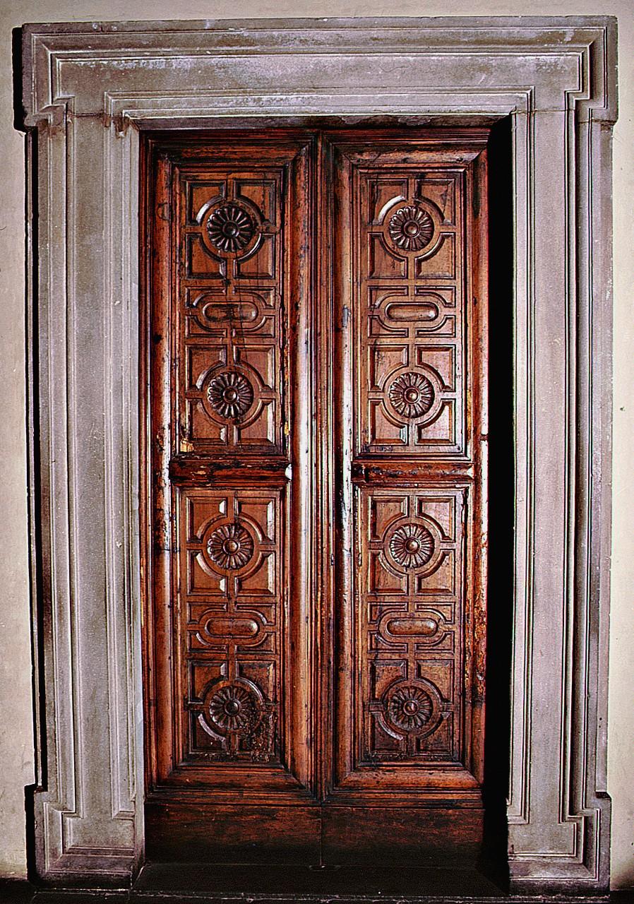 mostra di portale di Vasari Giorgio (attribuito) - bottega fiorentina (sec. XVI)