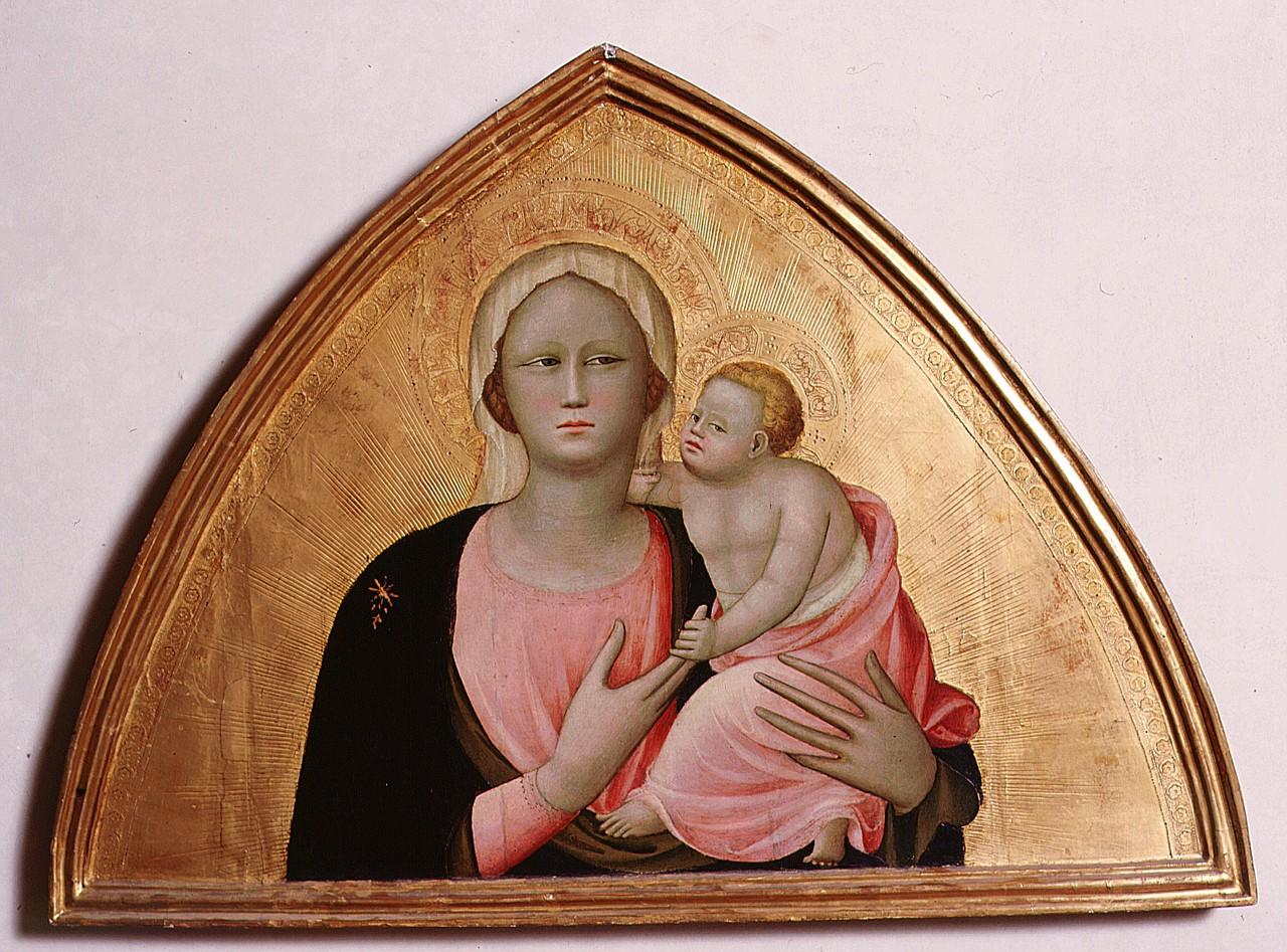 Madonna con Bambino (dipinto) di Toscani Giovanni (sec. XV)