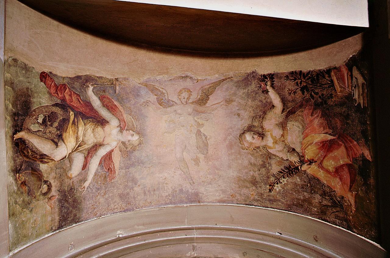 figure allegoriche femminili (dipinto) di Vasari Giorgio, Van der Straet Jan detto Giovanni Stradano (attribuito) (sec. XVI)