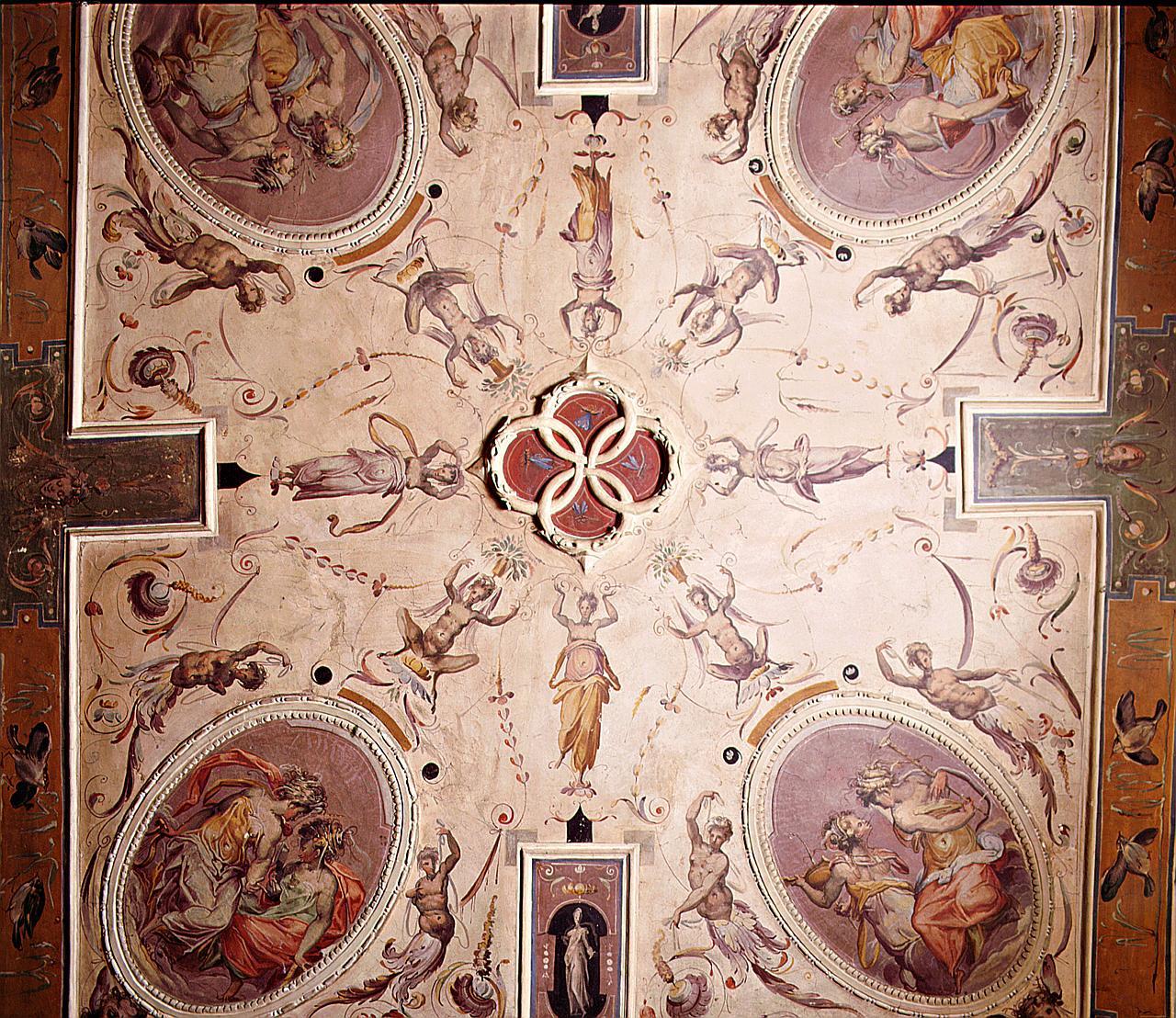 impresa della famiglia Medici (decorazione plastica) di Vasari Giorgio - bottega fiorentina (sec. XVI)