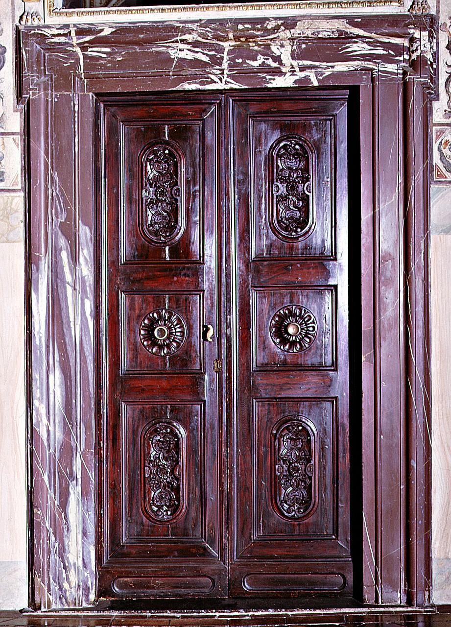 mostra di portale, serie di Vasari Giorgio (sec. XVI)