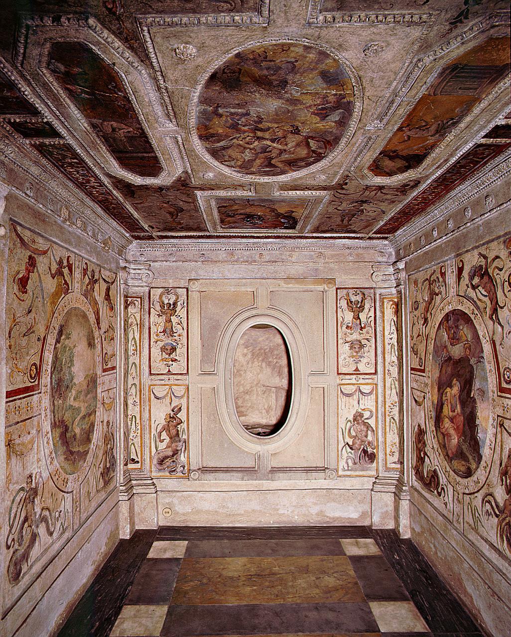 decorazione plastica di Vasari Giorgio - bottega toscana (sec. XVI)