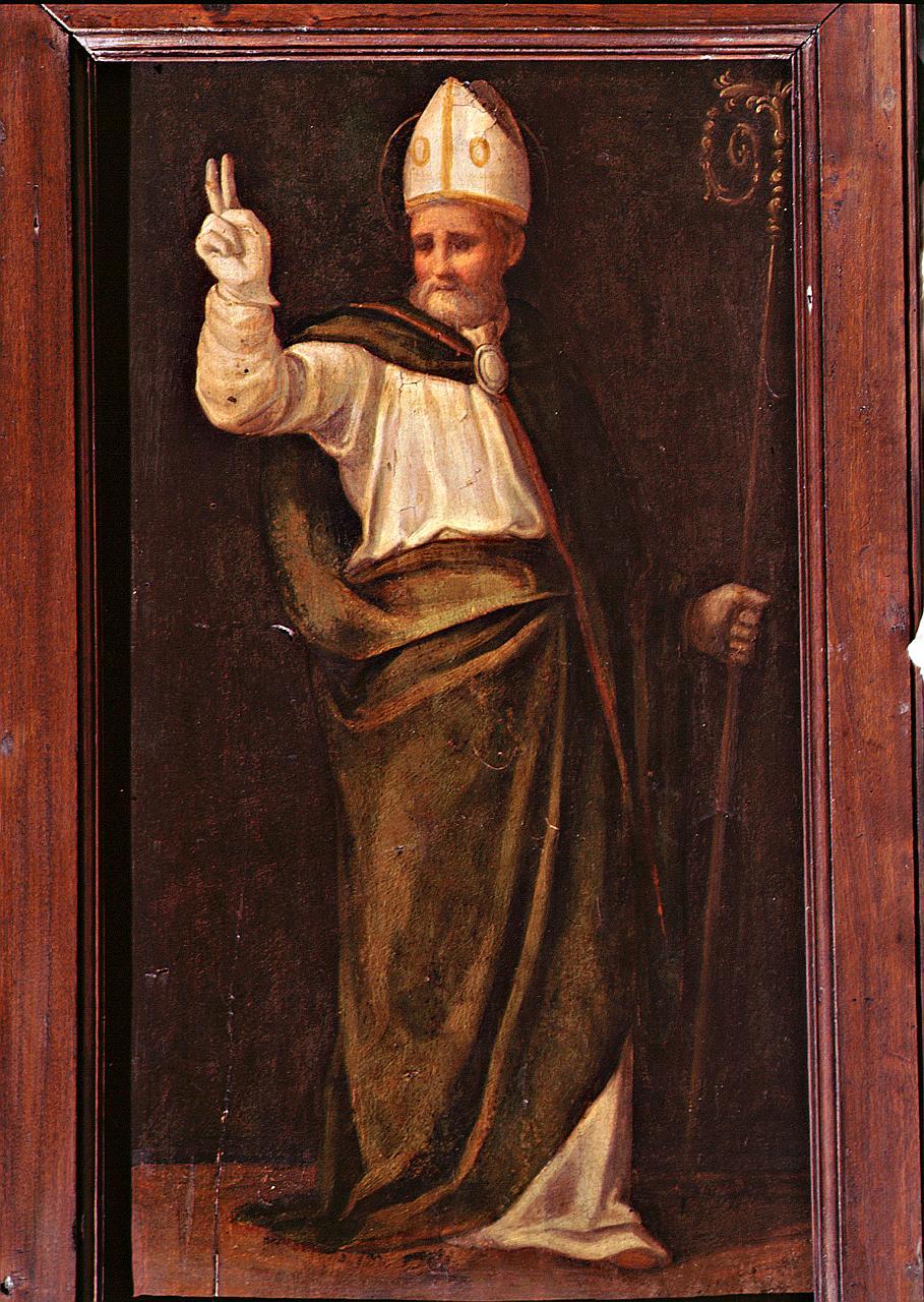 San Zanobi (dipinto) di Carucci Jacopo detto Pontormo (sec. XVI)