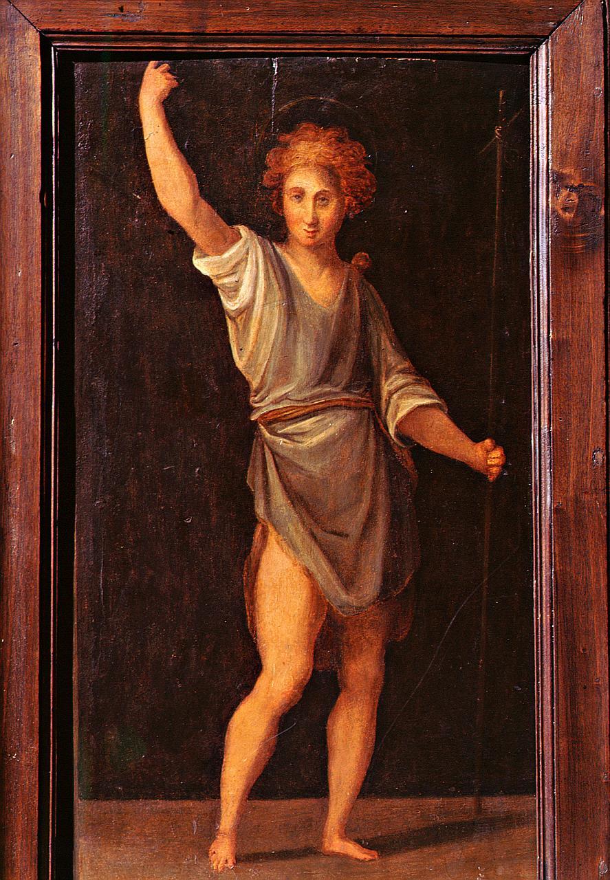 San Giovanni Battista (dipinto) di Carucci Jacopo detto Pontormo (sec. XVI)