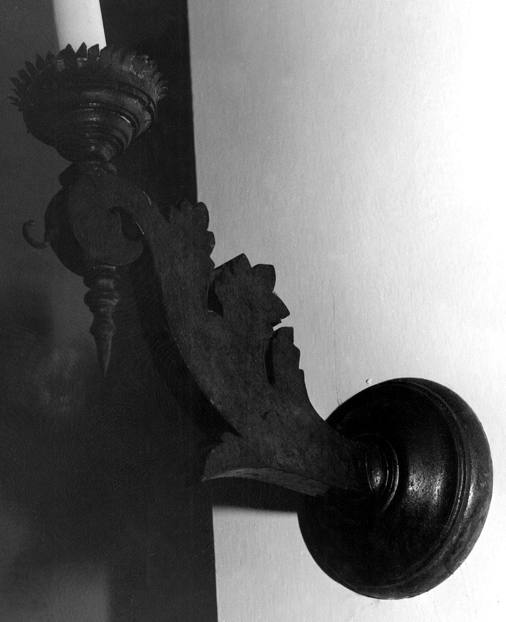 candeliere da parete, serie - produzione toscana (sec. XIX)