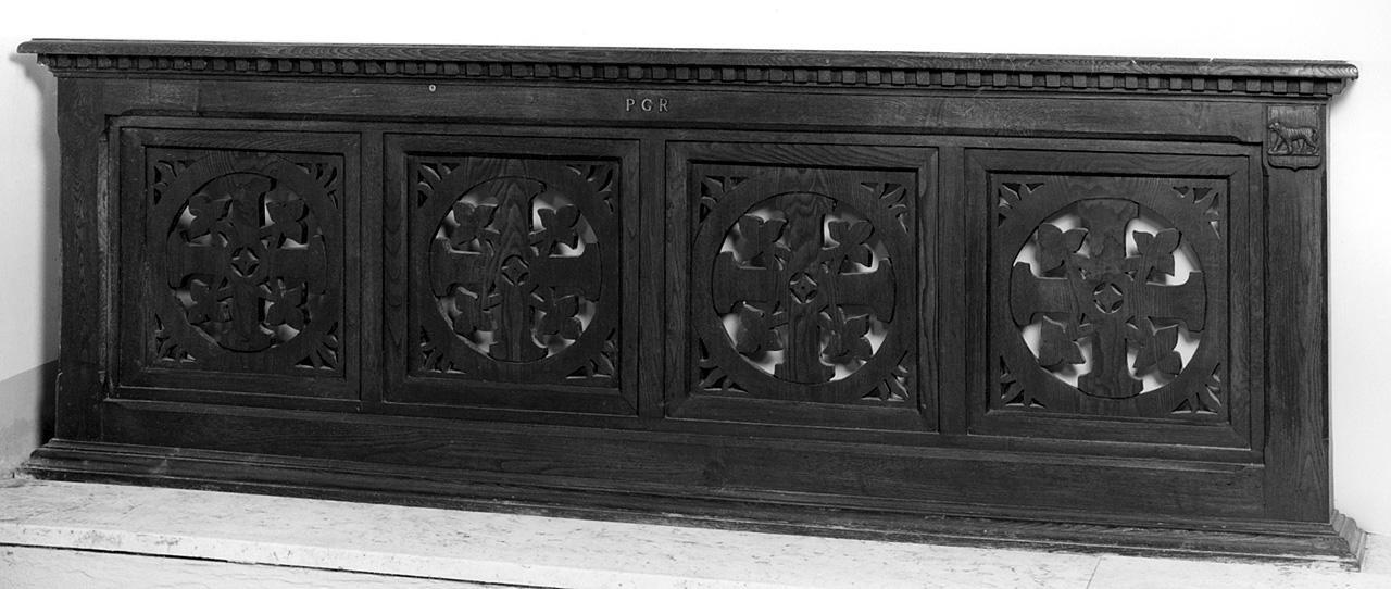 balaustrata, serie - produzione toscana (sec. XX)