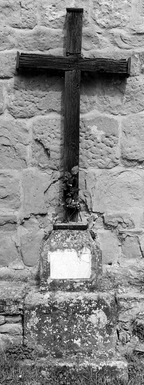 base per croce - manifattura toscana (sec. XIX)