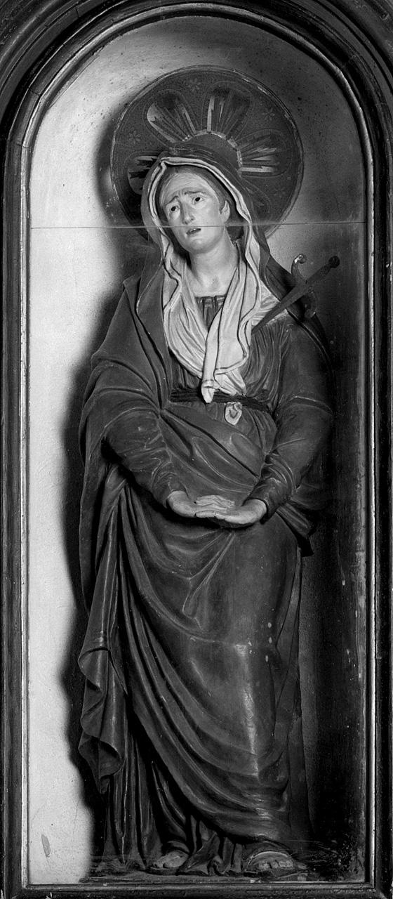 Madonna Addolorata (statua) - ambito toscano (prima metà sec. XIX)