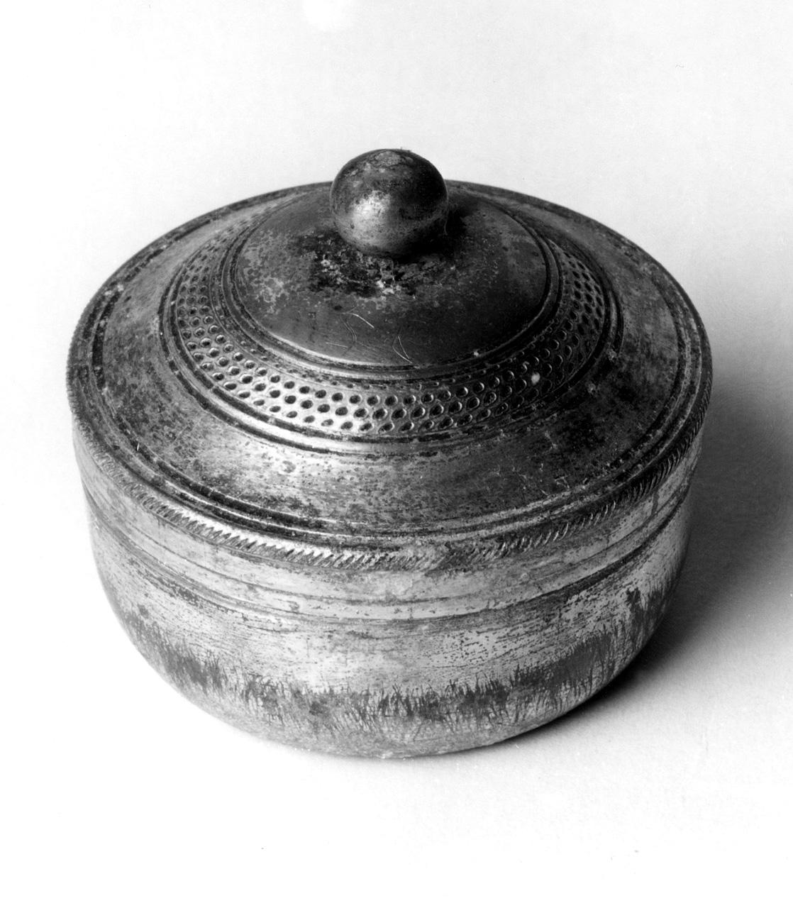 vasetti per oli santi - produzione toscana (seconda metà sec. XIX)