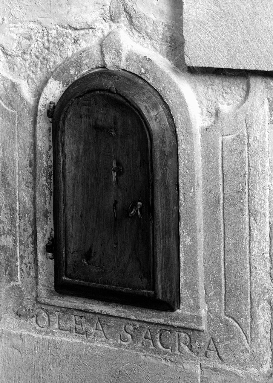 tabernacolo murale - manifattura toscana (sec. XVII)