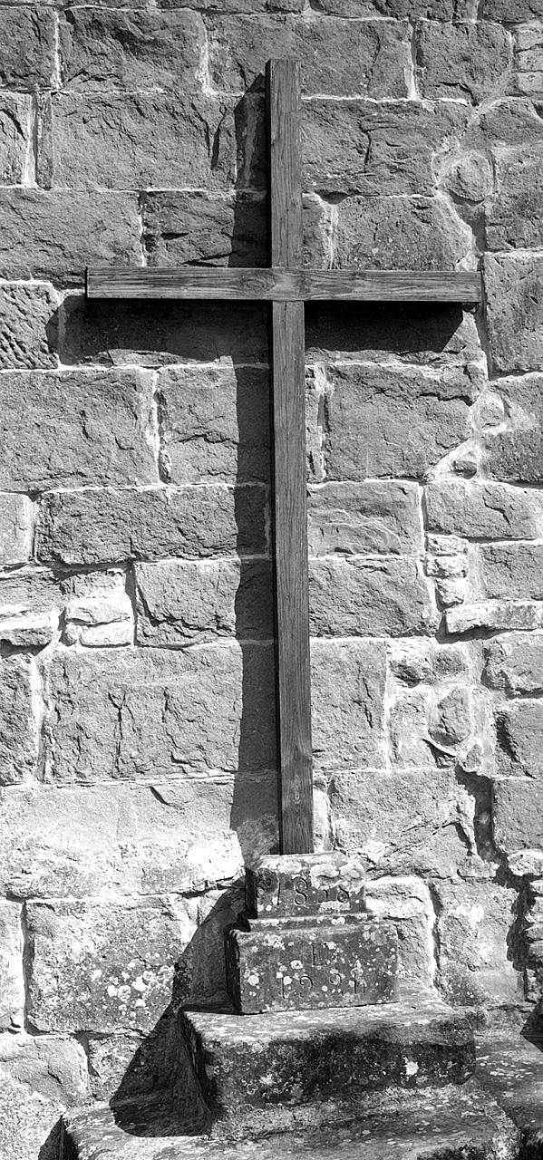 base per croce - manifattura toscana (sec. XIX)