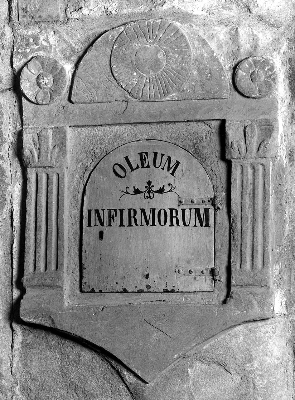 mostra di tabernacolo - manifattura toscana (sec. XV)