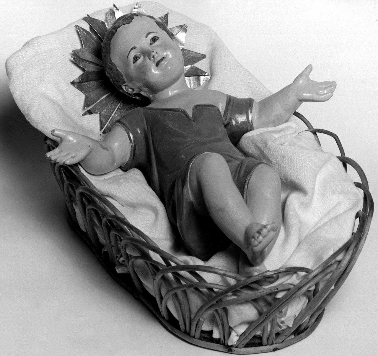 Gesù Bambino (statua da presepio) - produzione toscana (sec. XX)