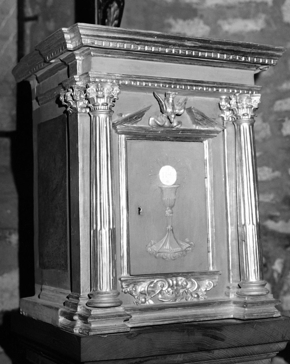 tabernacolo portatile - produzione toscana (seconda metà sec. XVIII)