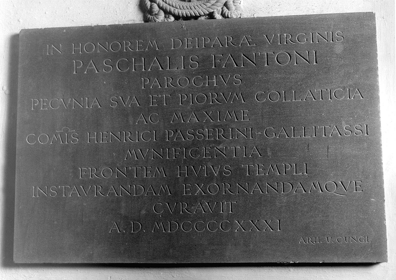 lapide - manifattura toscana (sec. XX)