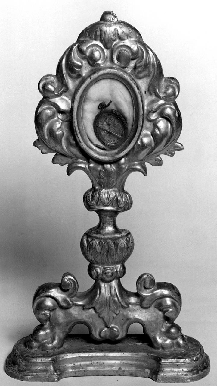 reliquiario - a ostensorio - produzione toscana (sec. XIX)